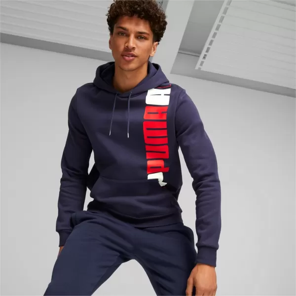  Muški sweatshirt PUMA ESS+ LOGO LAB HOODIE FL 675919-06 PLAVA 