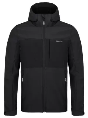 Muška softshell jakna LOAP LUPRON OLM2307 TAMNOSIVA