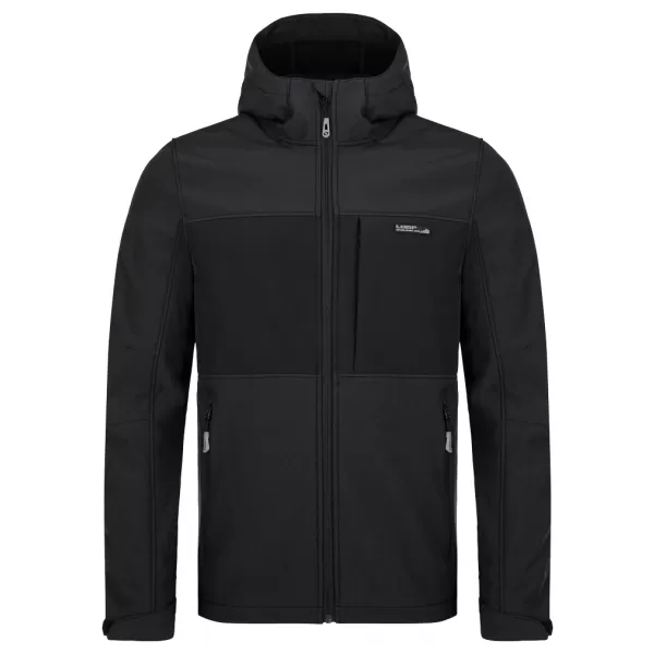  Muška softshell jakna LOAP LUPRON OLM2307 TAMNOSIVA 
