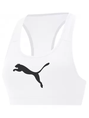 Ženski grudnjak PUMA MID IMPACT 4KEEPS GRAPHIC BRA PM 520306-52 BIJELA