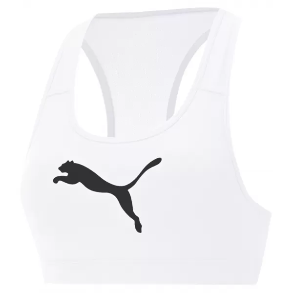  Ženski grudnjak PUMA MID IMPACT 4KEEPS GRAPHIC BRA PM 520306-52 BIJELA 
