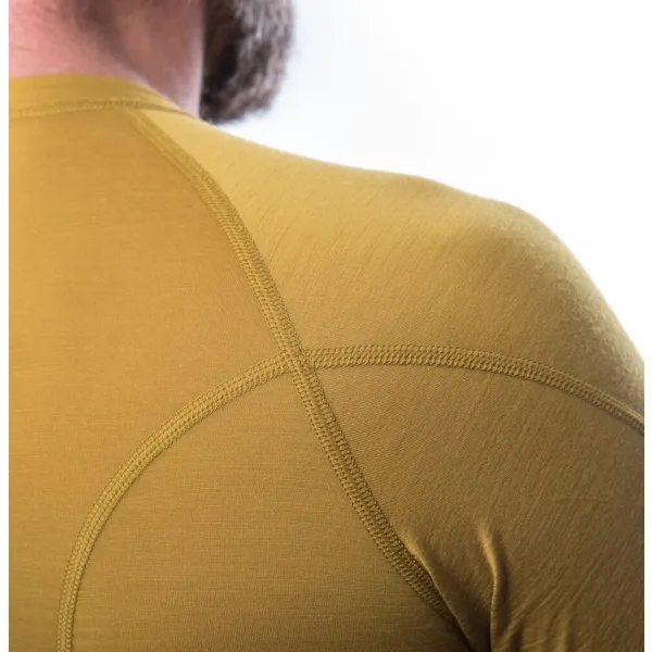  Muška termo majica SENSOR MERINO AIR MUSTARD 