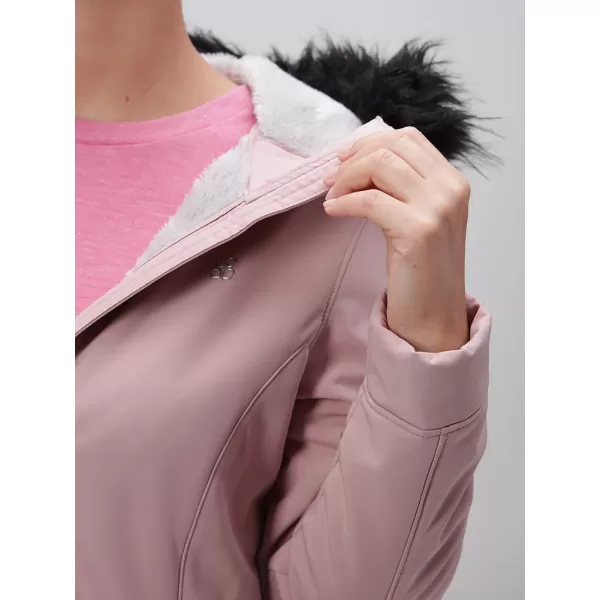  Ženska softshell jakna LOAP LUNELLA OLW2309 RUŽIČASTA 