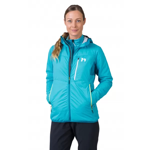  Ženska jakna HANNAH NAVA HOODY SCUBA PLAVA/EMAJL PLAVA 