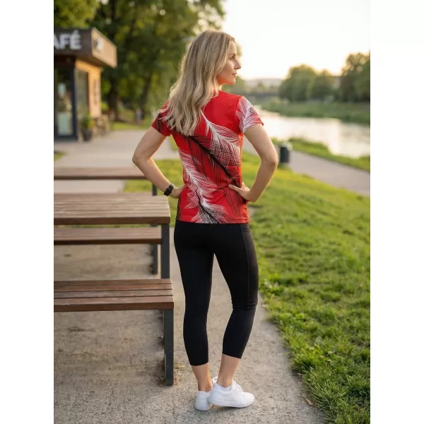  Ženska premium funkcionalna majica ALTISPORT VOJ/ALW001TR01 CRVENA 