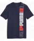 Muška majica kratkih rukava PUMA ESS+ LOGO LAB TEE 675916-06 PLAVA
