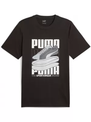 Muška majica kratkih rukava PUMA GRAPHICS SNEAKER TEE 677186-01 CRNA