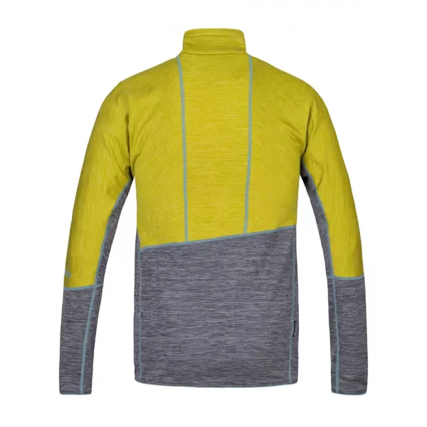  Muški sweatshirt HANNAH NIRO CITRONELA/SVIJETLO SIVA MEL 