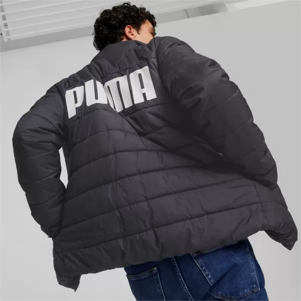  Muška jakna PUMA ESS+ PADDED JACKET 849349-01 CRNA 