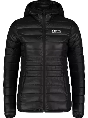 Prošivena ženska jakna NORDBLANC SPARKLE NBWJL7947 CRNA
