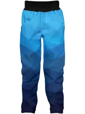 Bebe softshell hlače WAMU MOZAIKA PLAVI