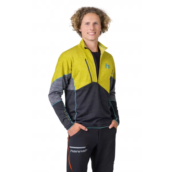  Muški sweatshirt HANNAH NIRO HZ CITRONELA/ANTRACIT MEL 