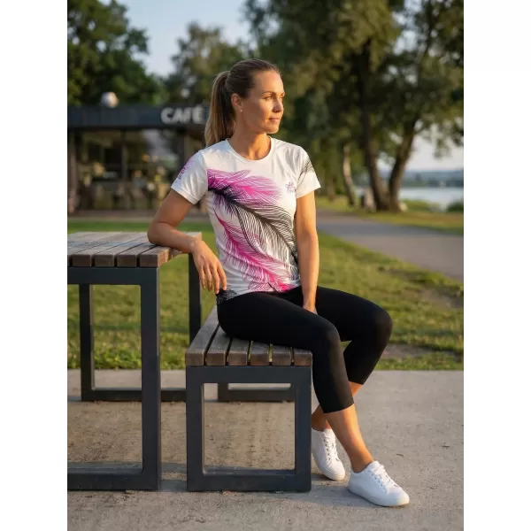  Ženska premium funkcionalna majica ALTISPORT VOJ/ALW001TR01 BIJELA 