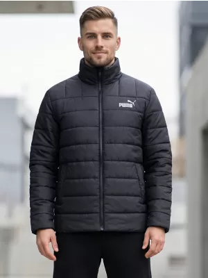 Muška jakna PUMA ESS+ PADDED JACKET 849349-01 CRNA