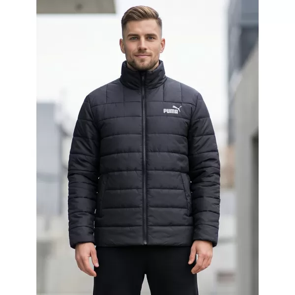  Muška jakna PUMA ESS+ PADDED JACKET 849349-01 CRNA 