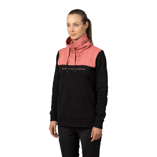  Ženski sweatshirt HANNAH SIBELE ANTRACIT/UVELA RUŽA 