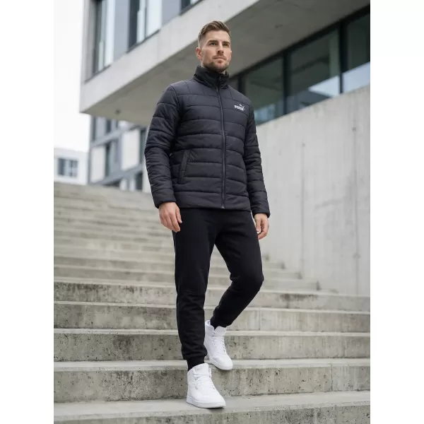  Muška jakna PUMA ESS+ PADDED JACKET 849349-01 CRNA 
