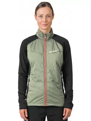 Ženski sweatshirt HANNAH MAKANA SPALJENA MASLINA/ANTRACIT
