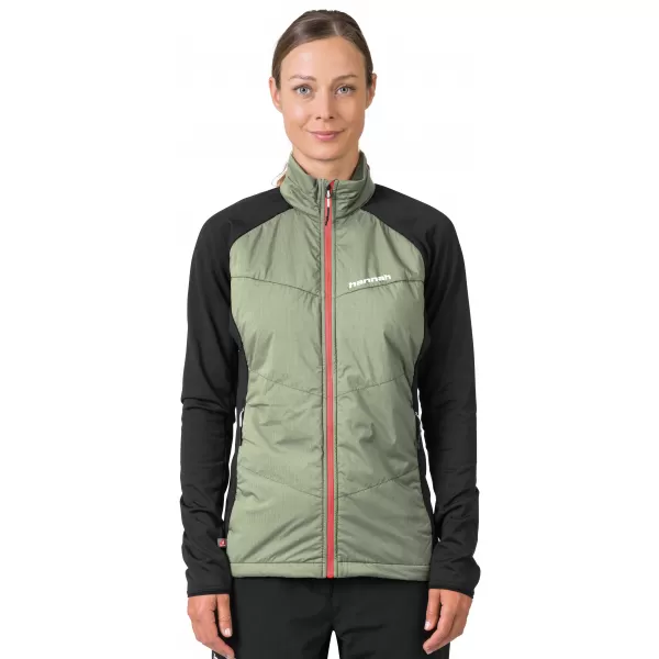  Ženski sweatshirt HANNAH MAKANA SPALJENA MASLINA/ANTRACIT 