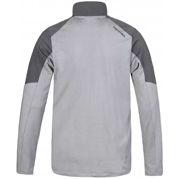  Muški sweatshirt HANNAH ENGE TIHI SIVI MEL/ASFALT MEL 
