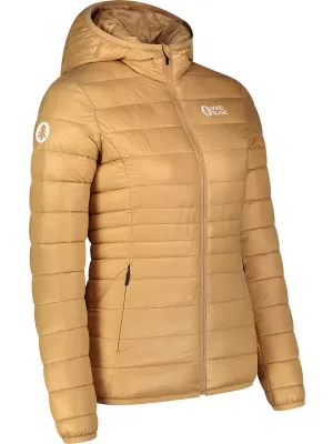 Prošivena ženska jakna NORDBLANC SPARKLE NBWJL7947 BEŽ