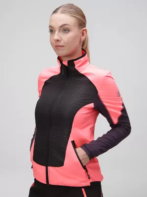 Ženska softshell jakna LOAP UXULA XLW2305 NARANČASTA
