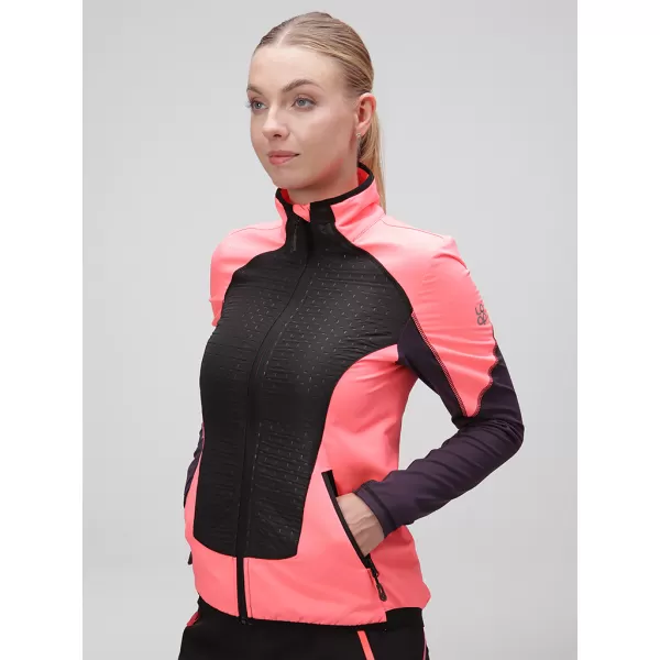  Ženska softshell jakna LOAP UXULA XLW2305 NARANČASTA 