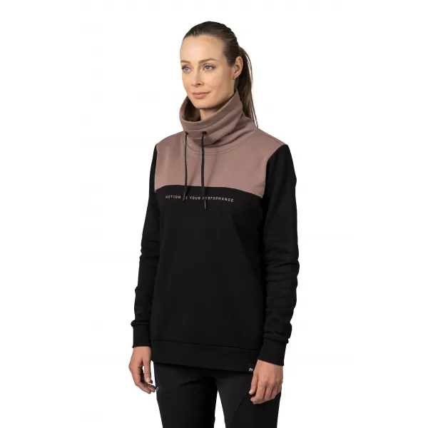  Ženski sweatshirt HANNAH SIBELE ANTRACIT/COCA MOCHA 