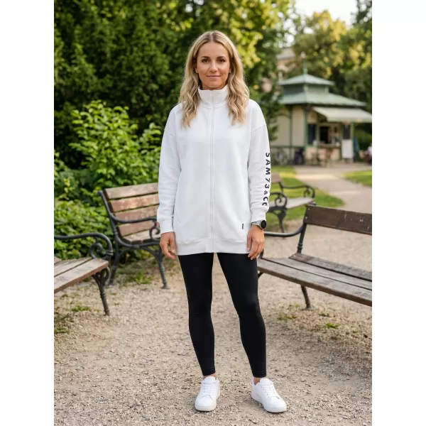  Ženska produžena majica SAM 73 ASAJJ WM 781 PRLJAVO BIJELO 