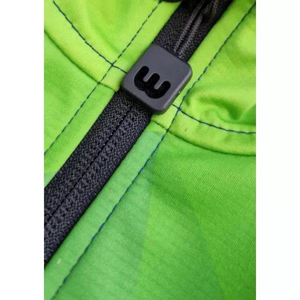 Dječja softshell jakna WAMU MOZAIKA ZELENA 