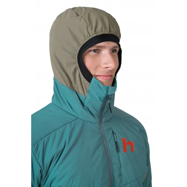  Muška jakna HANNAH KECHU HOODY ULJE PLAVO/PALJENA MASLINA 