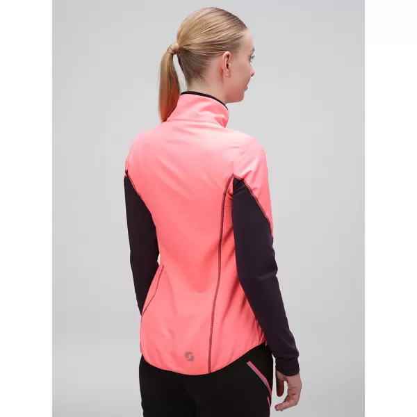  Ženska softshell jakna LOAP UXULA XLW2305 NARANČASTA 