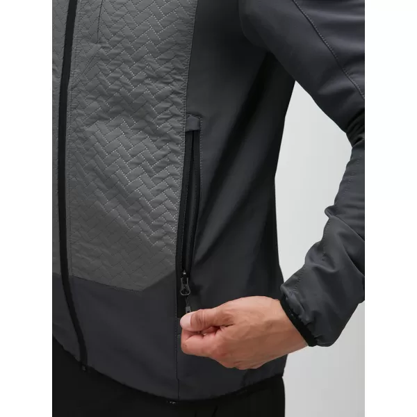  Muška softshell jakna LOAP URVAL OLM2313 TAMNOSIVA 