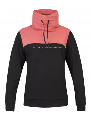 Ženski sweatshirt HANNAH SIBELE ANTRACIT/UVELA RUŽA