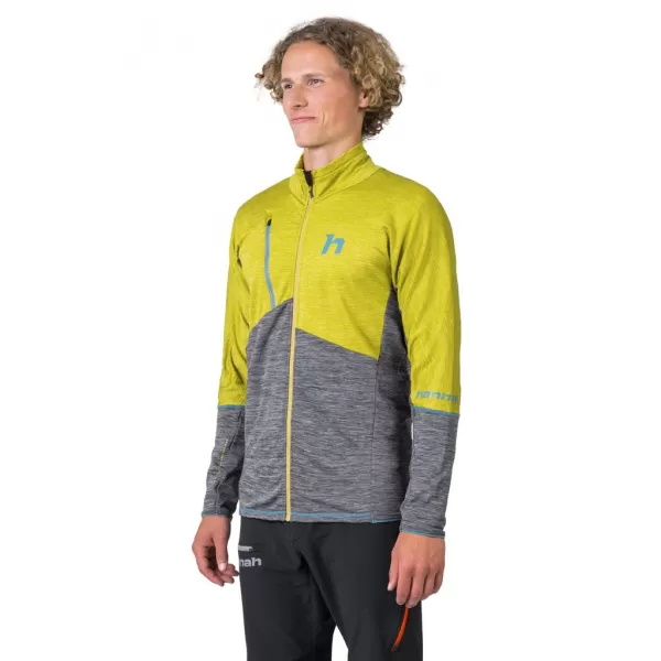  Muški sweatshirt HANNAH NIRO CITRONELA/SVIJETLO SIVA MEL 