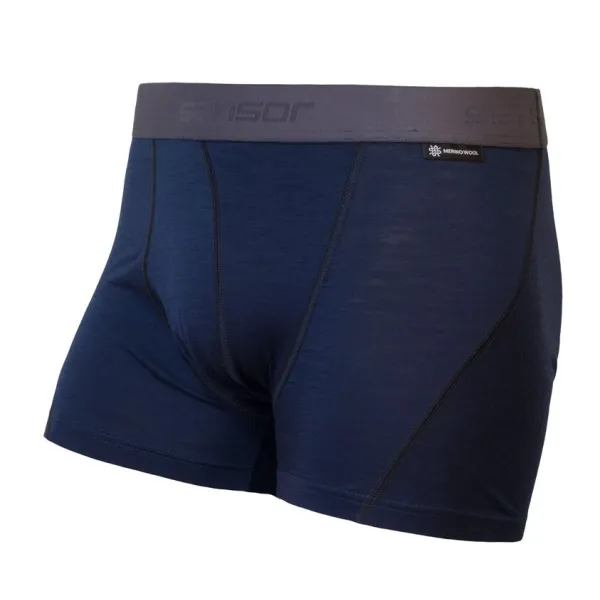  Muške bokserice SENSOR MERINO ACTIVE DEEP BLUE 