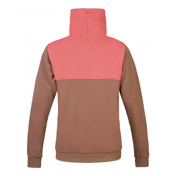  Ženski sweatshirt HANNAH SIBELE COCA MOCHA/UVELA RUŽA 