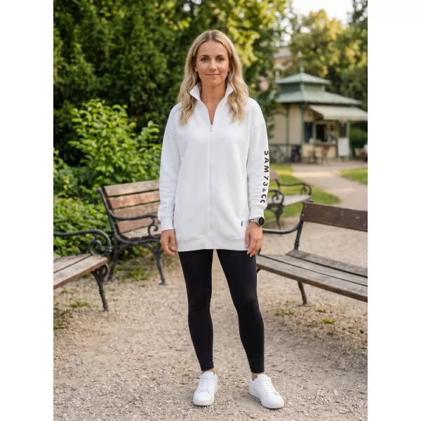  Ženska produžena majica SAM 73 ASAJJ WM 781 PRLJAVO BIJELO 