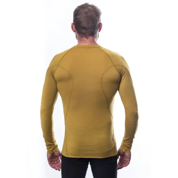  Muška termo majica SENSOR MERINO AIR MUSTARD 