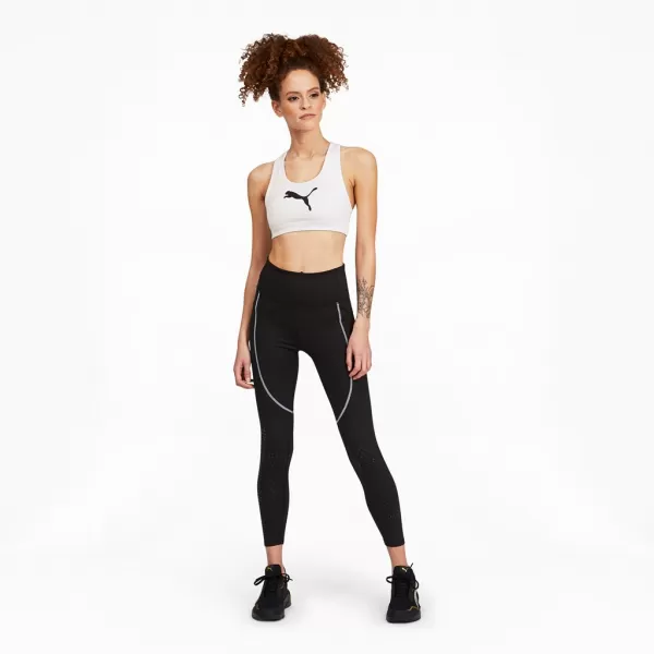  Ženski grudnjak PUMA MID IMPACT 4KEEPS GRAPHIC BRA PM 520306-52 BIJELA 