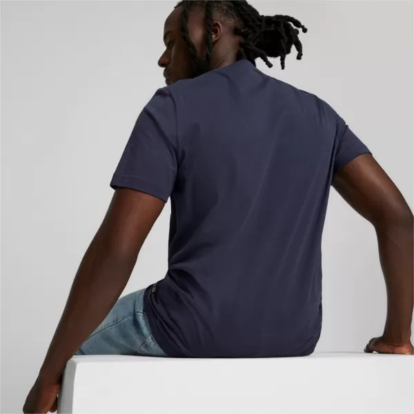  Muška majica kratkih rukava PUMA ESS+ LOGO LAB TEE 675916-06 PLAVA 