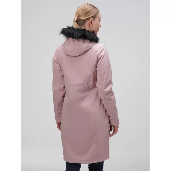  Ženska softshell jakna LOAP LUNELLA OLW2309 RUŽIČASTA 