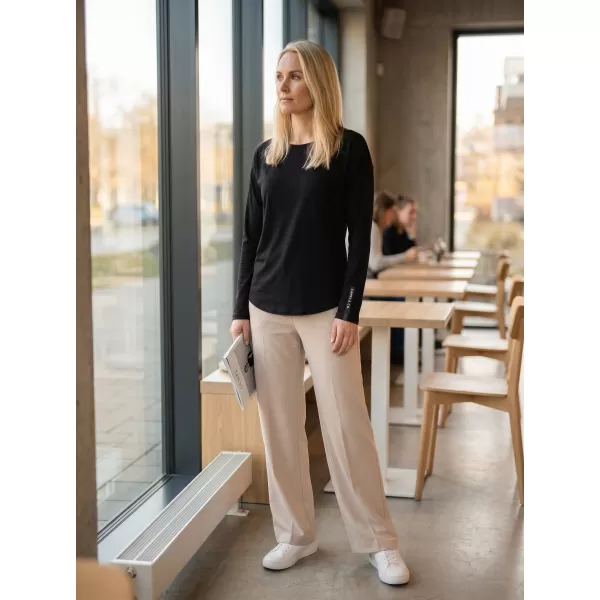  Ženska majica s dugim rukavima SAM 73 PATTY WT 895 CRNA 