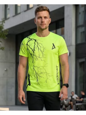 Premium muška majica ALTISPORT VOJ/ALM004TR01 NEON ŽUTA