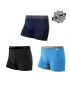 Muške bokserice SENSOR MERINO ACTIVE 3-PACK BLACK/BLUE/DEEP BLUE