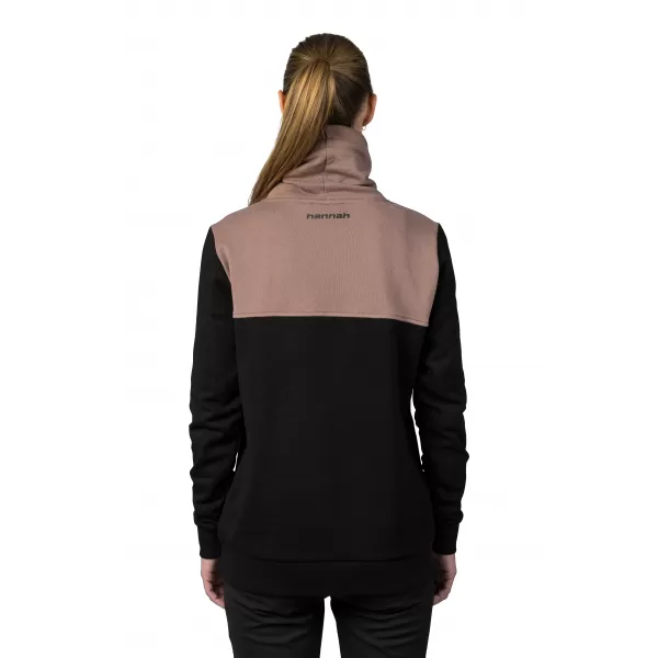  Ženski sweatshirt HANNAH SIBELE ANTRACIT/COCA MOCHA 
