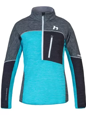 Ženski sweatshirt HANNAH MEDA HZ SVIJETLOSIVA/ANTRACIT MEL