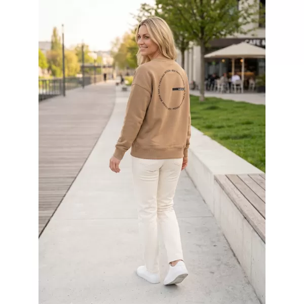  Ženski sweatshirt SAM 73 AMBER WM 778 ZLATNI 