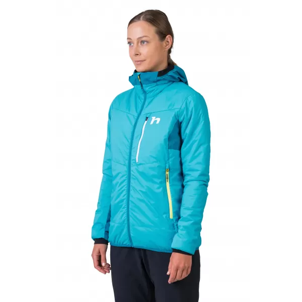  Ženska jakna HANNAH NAVA HOODY SCUBA PLAVA/EMAJL PLAVA 