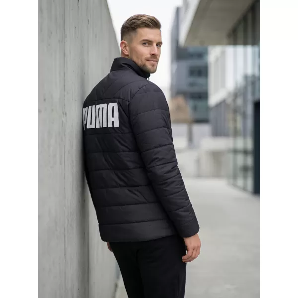 Muška jakna PUMA ESS+ PADDED JACKET 849349-01 CRNA 